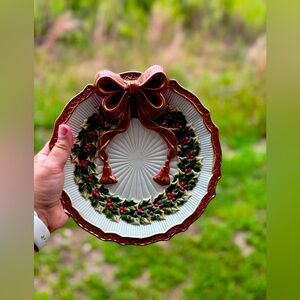 Fitz & Floyd NOEL COLLECTION 9.5” Medium Bowl Holiday Christmas